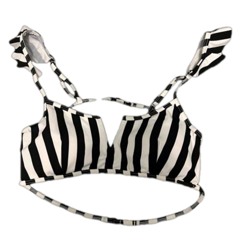 Kendall & Kylie Striped Referee Bikini - Picture 7 of 12